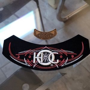 Harley-Davidson HOG patch and pin 2009
